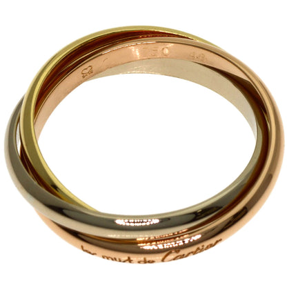 CARTIER Trinity XS #46 Ring K18 Yellow Gold K18 White GoldLadies [Used]