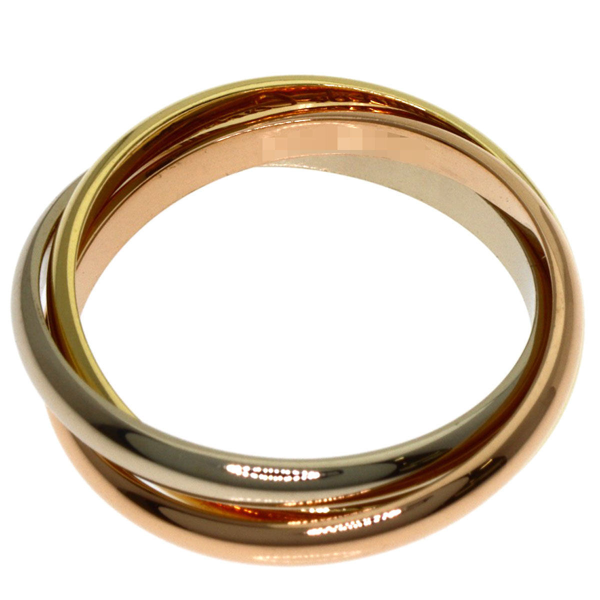 CARTIER Trinity XS #46 Ring K18 Yellow Gold K18 White GoldLadies [Used]