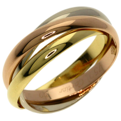 CARTIER Trinity SM #50 Ring K18 Yellow Gold K18 White GoldLadies [Used]