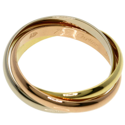 CARTIER Trinity SM #50 Ring K18 Yellow Gold K18 White GoldLadies [Used]