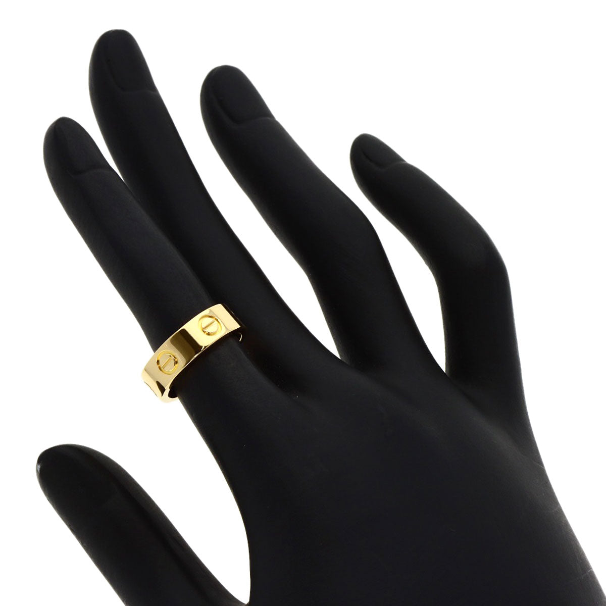 CARTIER love ring #48 Ring K18 Yellow Gold Ladies [Used]