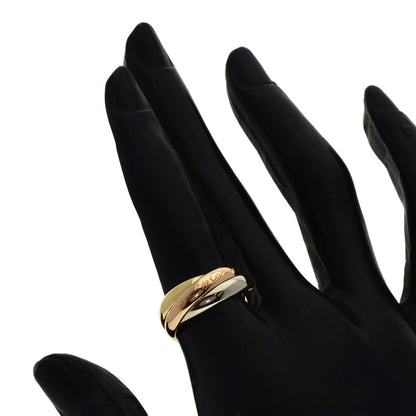 CARTIER Trinity #50 Ring K18 Yellow Gold K18 White GoldLadies [Used]