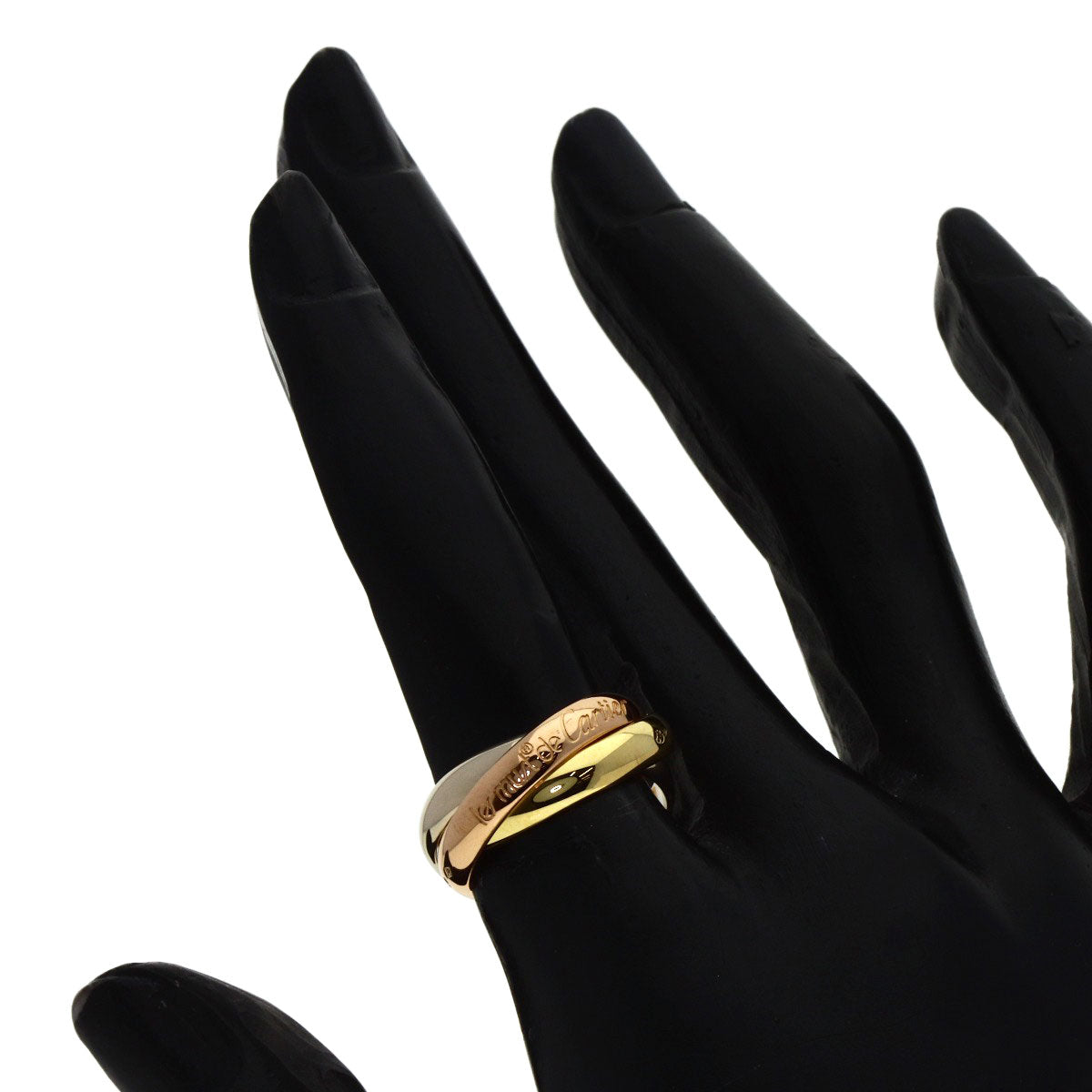 CARTIER Trinity #49 Ring K18 Yellow Gold K18 White GoldLadies [Used]