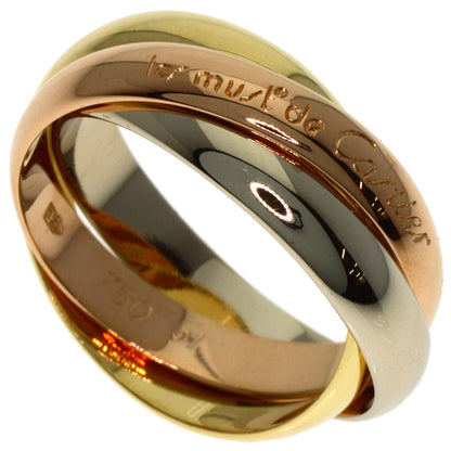 CARTIER Trinity #51 Ring K18 Yellow Gold K18 White GoldLadies [Used]