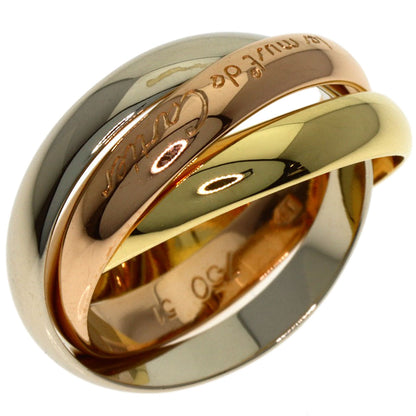 CARTIER Trinity #51 Ring K18 Yellow Gold K18 White GoldLadies [Used]
