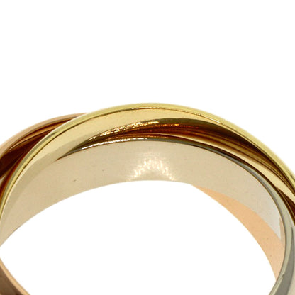 CARTIER Trinity #51 Ring K18 Yellow Gold K18 White GoldLadies [Used]