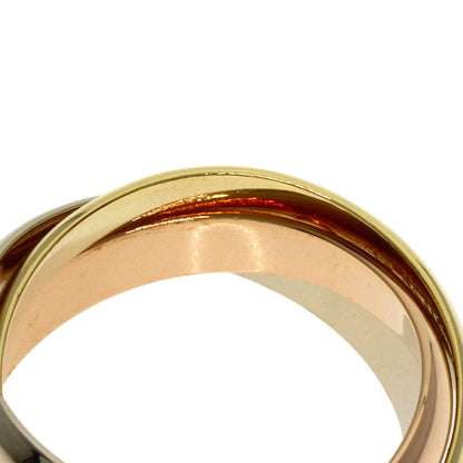 CARTIER Trinity #51 Ring K18 Yellow Gold K18 White GoldLadies [Used]