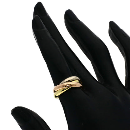 CARTIER Trinity Ring K18 Yellow Gold K18 White GoldLadies [Used]