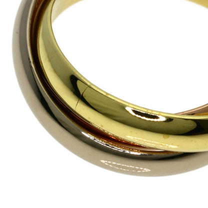 CARTIER Trinity Ring K18 Yellow Gold K18 White GoldLadies [Used]