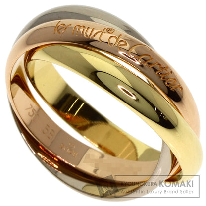 CARTIER Trinity #58 Ring K18 Yellow Gold K18 White GoldLadies [Used]