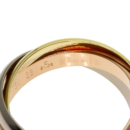 CARTIER Trinity #58 Ring K18 Yellow Gold K18 White GoldLadies [Used]