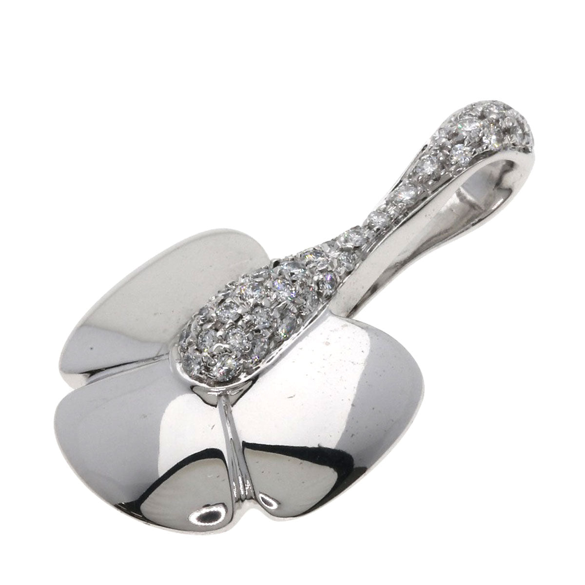 Chaumet Diamond Pendant top K18 White Gold Ladies [Used]