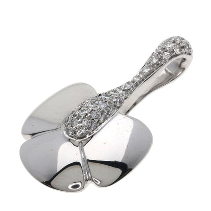 Chaumet Diamond Pendant top K18 White Gold Ladies [Used]