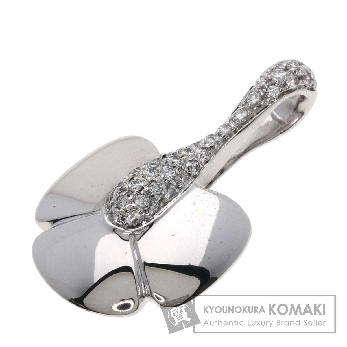 Chaumet Diamond Pendant top K18 White Gold Ladies [Used]