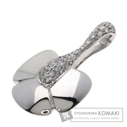 Chaumet Diamond Pendant top K18 White Gold Ladies [Used]