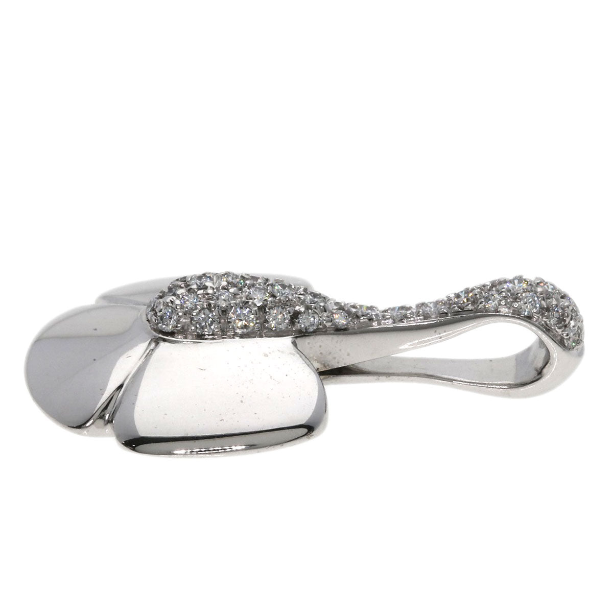 Chaumet Diamond Pendant top K18 White Gold Ladies [Used]