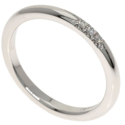 TIFFANY&Co. Forever 3P Diamond Ring Platinum PT950 Ladies [Used]