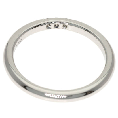 TIFFANY&Co. Forever 3P Diamond Ring Platinum PT950 Ladies [Used]