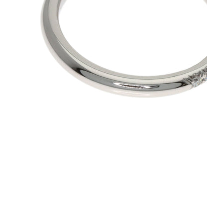 TIFFANY&Co. Forever 3P Diamond Ring Platinum PT950 Ladies [Used]