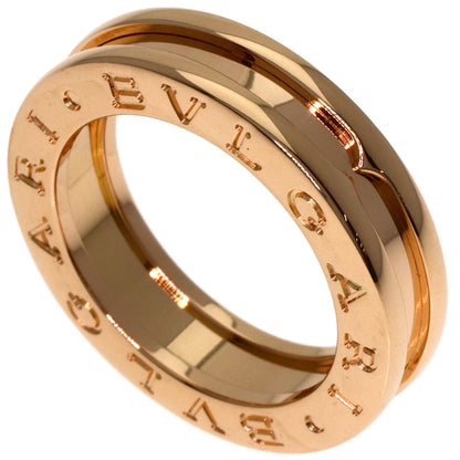 BVLGARI B.zero1 1 Band #47 Ring K18 Pink Gold Ladies [Used]