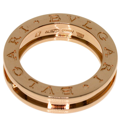 BVLGARI B.zero1 1 Band #47 Ring K18 Pink Gold Ladies [Used]