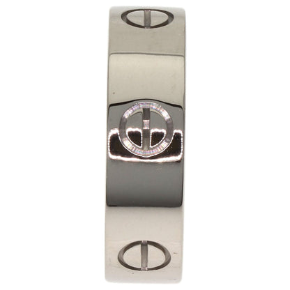 CARTIER love ring #58 Ring K18 White Gold Ladies [Used]