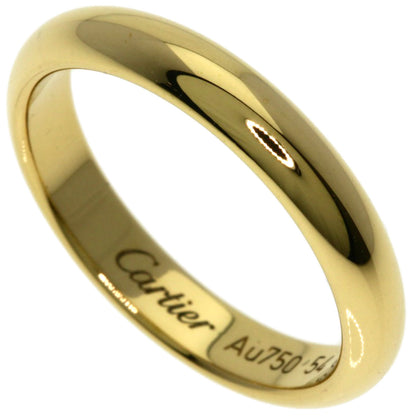 CARTIER Wedding # 54 Ring K18 Yellow Gold Ladies [Used]