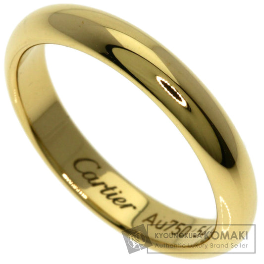 CARTIER Wedding # 54 Ring K18 Yellow Gold Ladies [Used]