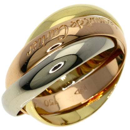 CARTIER Trinity #49 Ring K18 Yellow Gold K18 White GoldLadies [Used]