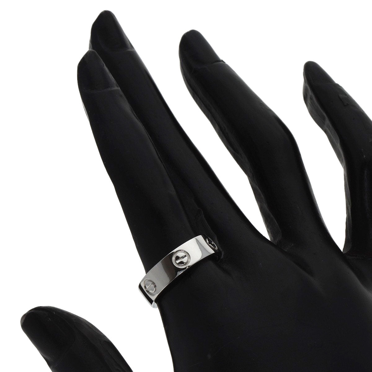 CARTIER love ring #54 Ring Platinum PT950 Ladies [Used]