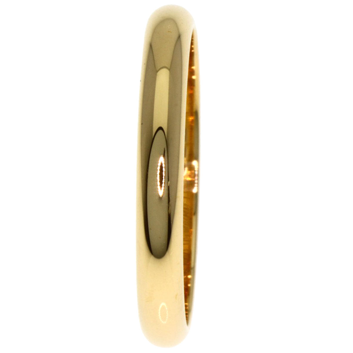 CARTIER 1895 Wedding #50 Ring K18 Yellow Gold Ladies [Used]
