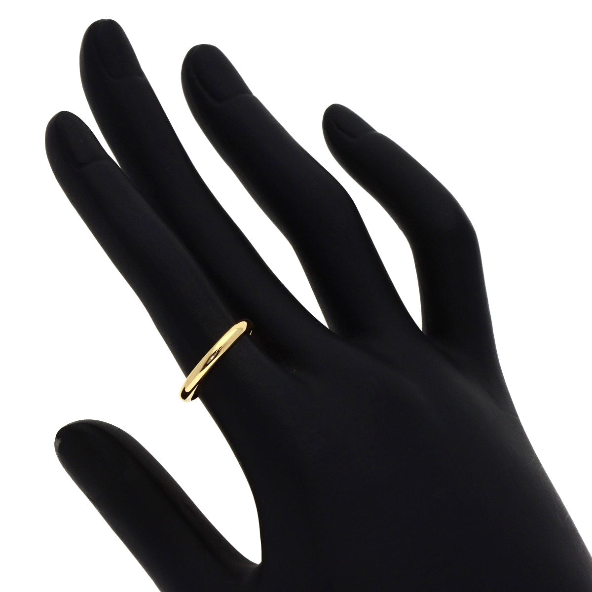 CARTIER 1895 Wedding #50 Ring K18 Yellow Gold Ladies [Used]