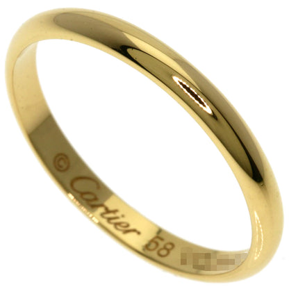 CARTIER Wedding #58 Ring K18 Yellow Gold Ladies [Used]
