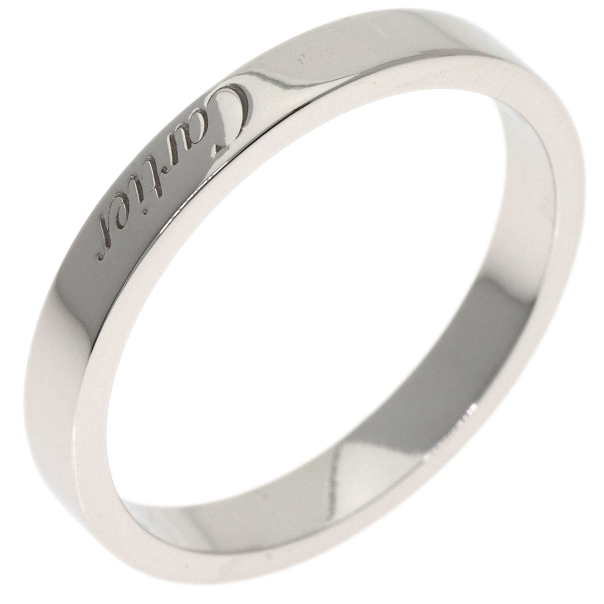 CARTIER C de Cartier #57 Ring Platinum PT950 Ladies [Used]