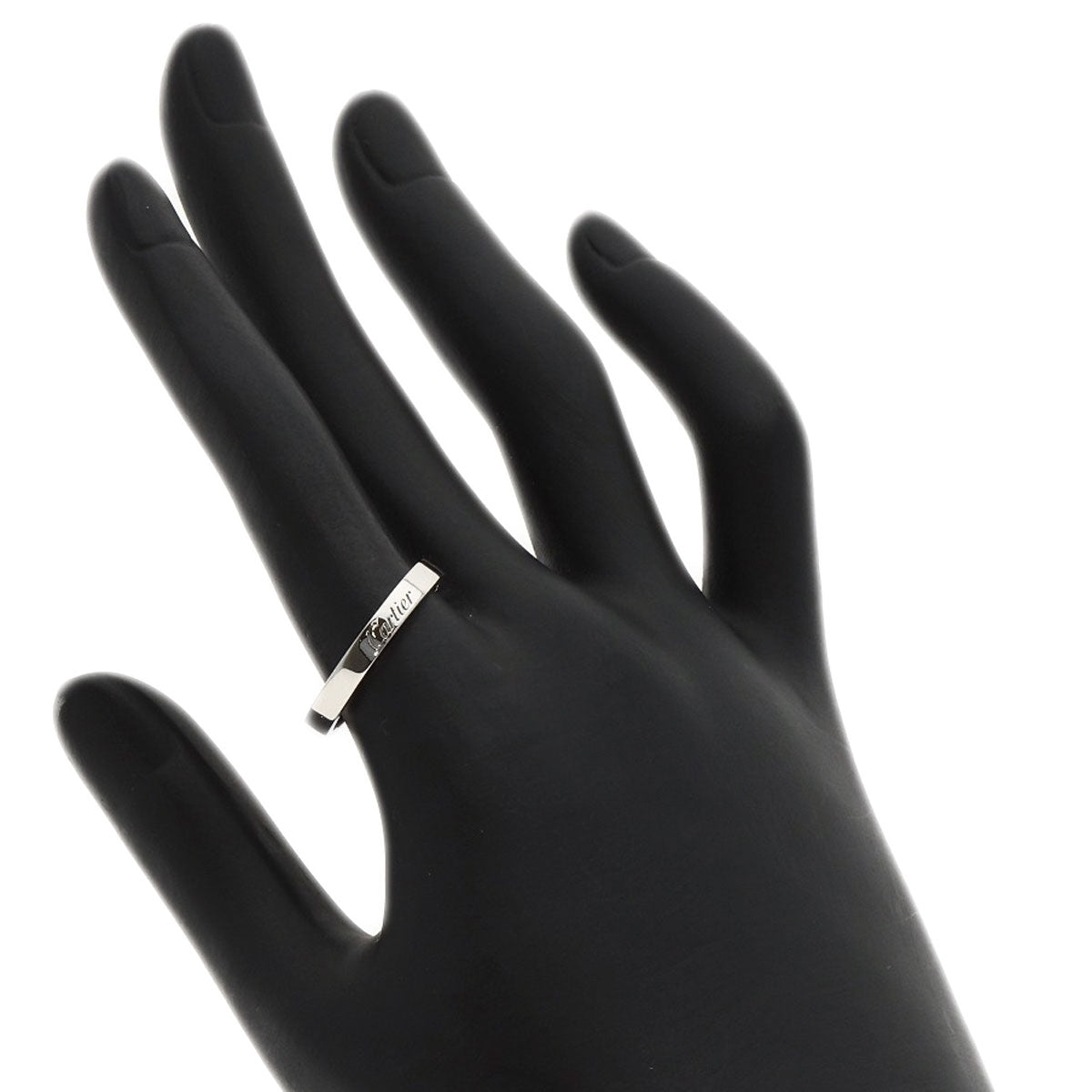 CARTIER C de Cartier #57 Ring Platinum PT950 Ladies [Used]