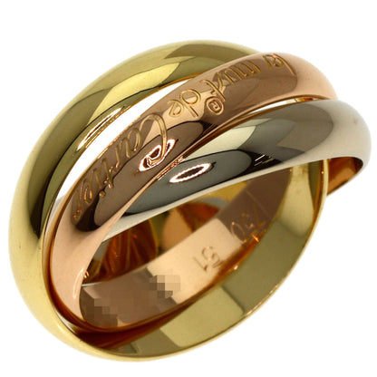 CARTIER Trinity #51 Ring K18 Yellow Gold K18 White GoldLadies [Used]