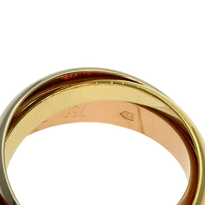 CARTIER Trinity #51 Ring K18 Yellow Gold K18 White GoldLadies [Used]