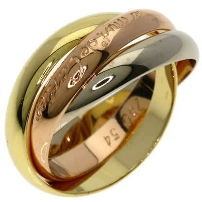 CARTIER Trinity #54 Ring K18 Yellow Gold K18 White GoldLadies [Used]