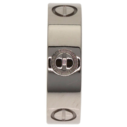 CARTIER love ring #51 Ring K18 White Gold Ladies [Used]