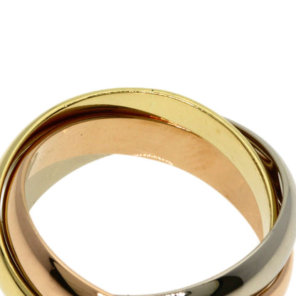 CARTIER Trinity #50 Ring K18 Yellow Gold K18 White GoldLadies [Used]