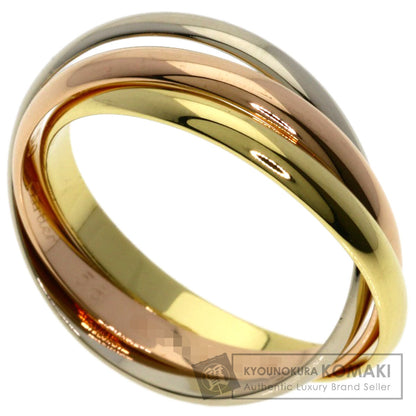 CARTIER Trinity SM #58 Ring K18 Yellow Gold K18 White GoldLadies [Used]