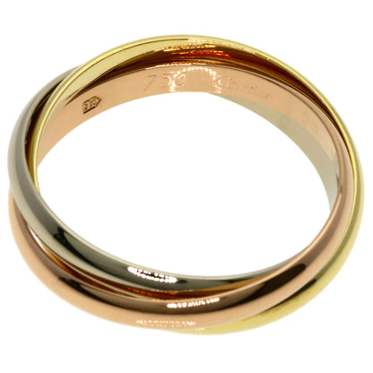 CARTIER Trinity SM #58 Ring K18 Yellow Gold K18 White GoldLadies [Used]