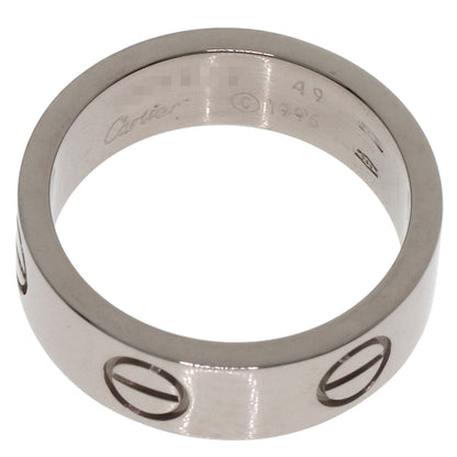 CARTIER love ring #49 Ring K18 White Gold Ladies [Used]