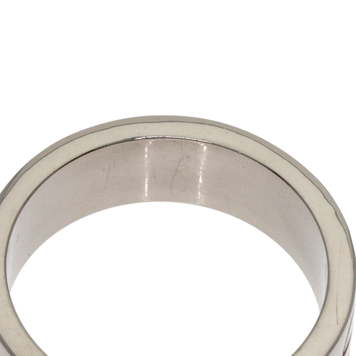 CARTIER love ring #49 Ring K18 White Gold Ladies [Used]