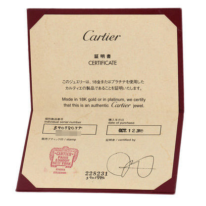CARTIER Wedding # 54 Ring Platinum PT950 Ladies [Used]