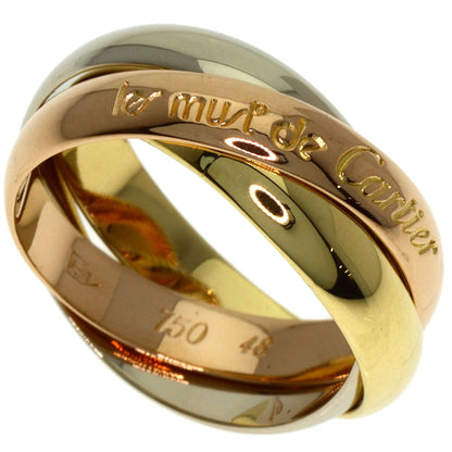 CARTIER Trinity #48 Ring K18 Yellow Gold K18 White GoldLadies [Used]