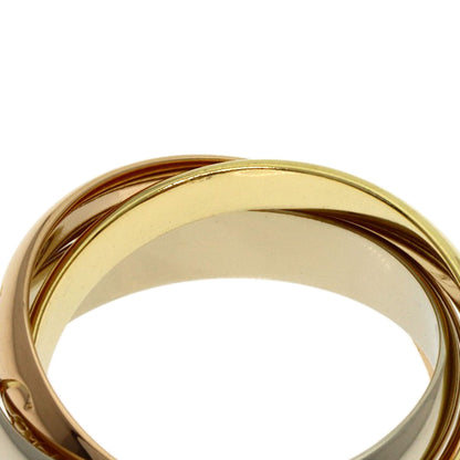 CARTIER Trinity #48 Ring K18 Yellow Gold K18 White GoldLadies [Used]