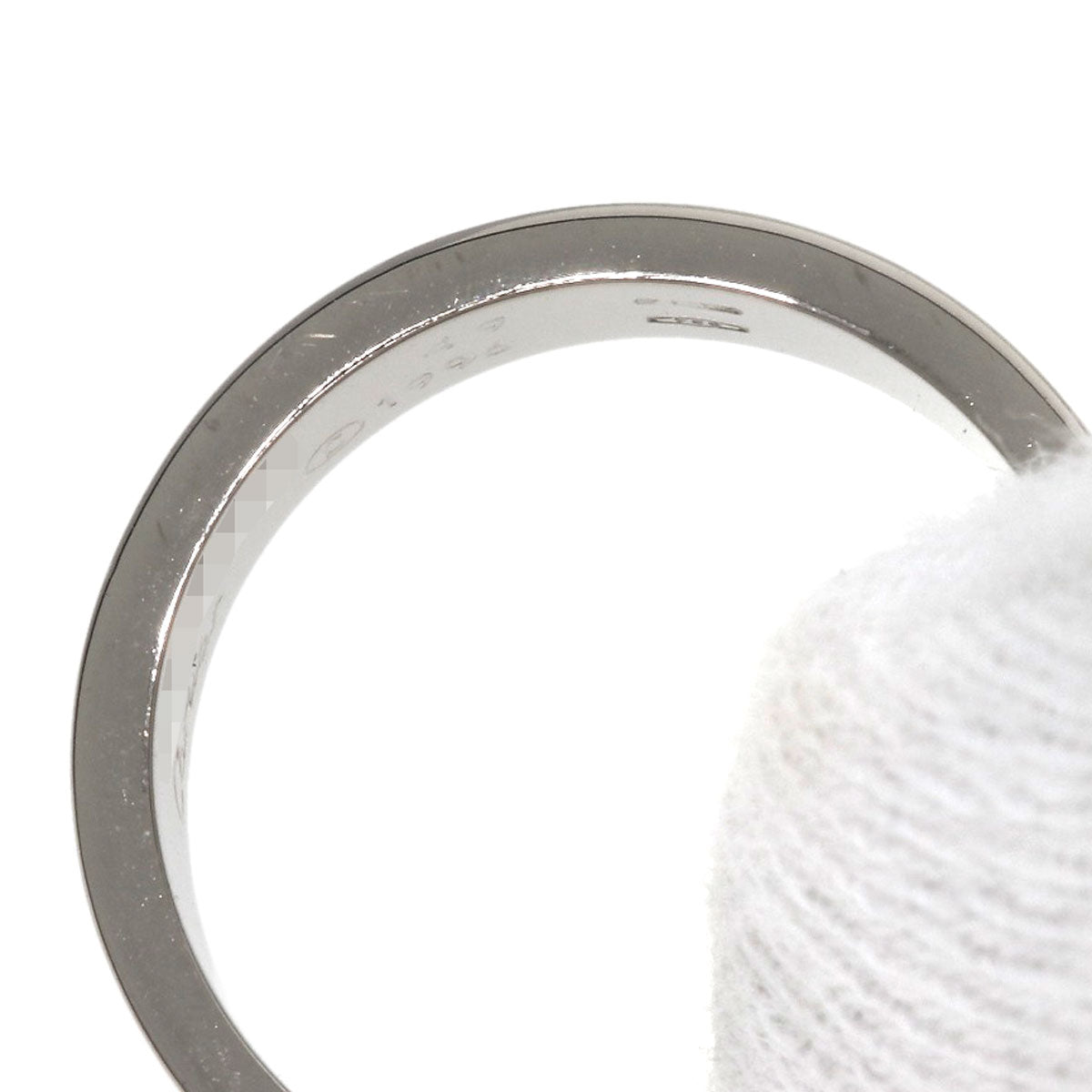 CARTIER love ring #49 Ring K18 White Gold Ladies [Used]