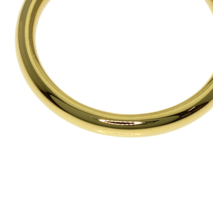 TIFFANY&Co. Curved band Diamond Ring K18 Yellow Gold Ladies [Used]