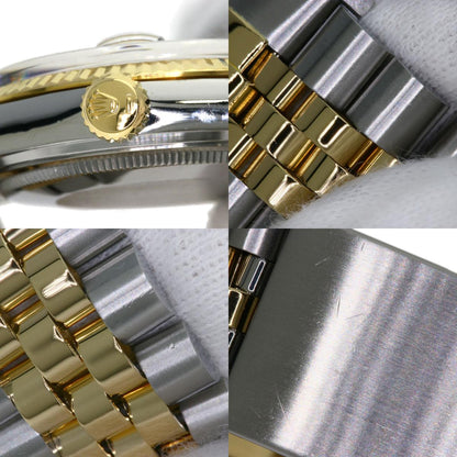ROLEX Datejust Pyramid Roman Watches 16013 Stainless Steel/SSxK18YG mens
